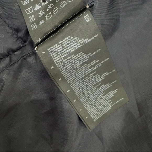 G Star Raw Denim black Canvas Field Just the Product Jacket Sz Large black - Picture 11 of 13